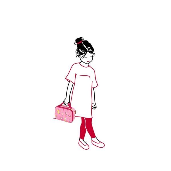 Termobox Reisenthel thermocase kids abc friends pink - Image 4