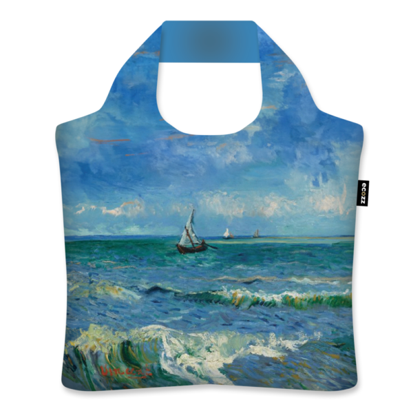 Nákupní taška Ecozz "Seascape near Les Saintes" Vincent van Gogh