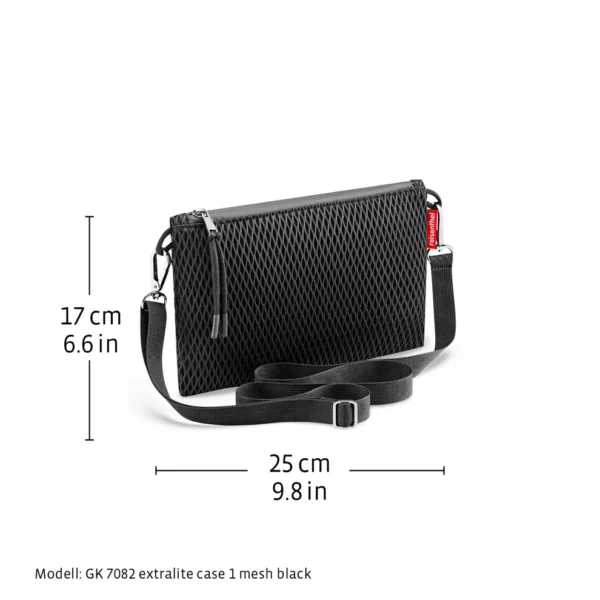 Kabelka Reisenthel Extralite case 1 mesh black - Obrázek 8