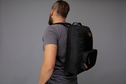 Batoh Ecozz 17" Voyager šedý - Obrázek 2