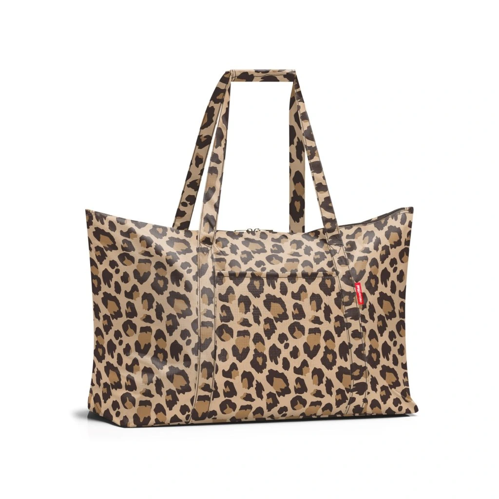 Skládací cestovní taška Reisenthel Mini maxi travelbag leo macchiato