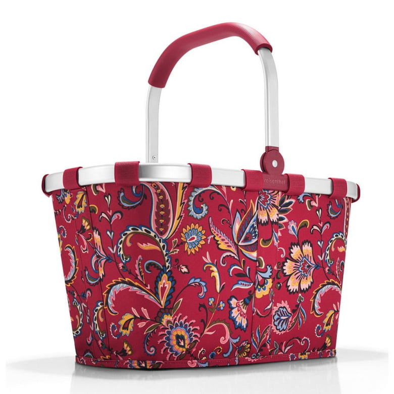 Nákupní košík Reisenthel Carrybag paisley ruby | 22 l | červená | Paisley ruby | 48x28xV.29 cm | Reisenthel | v ruce