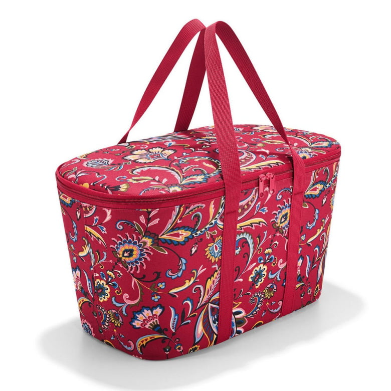 Termotaška Reisenthel Coolerbag paisley ruby | 20 l | červená | Paisley ruby | 44,5x25xV.24,5 cm | Reisenthel | v ruce