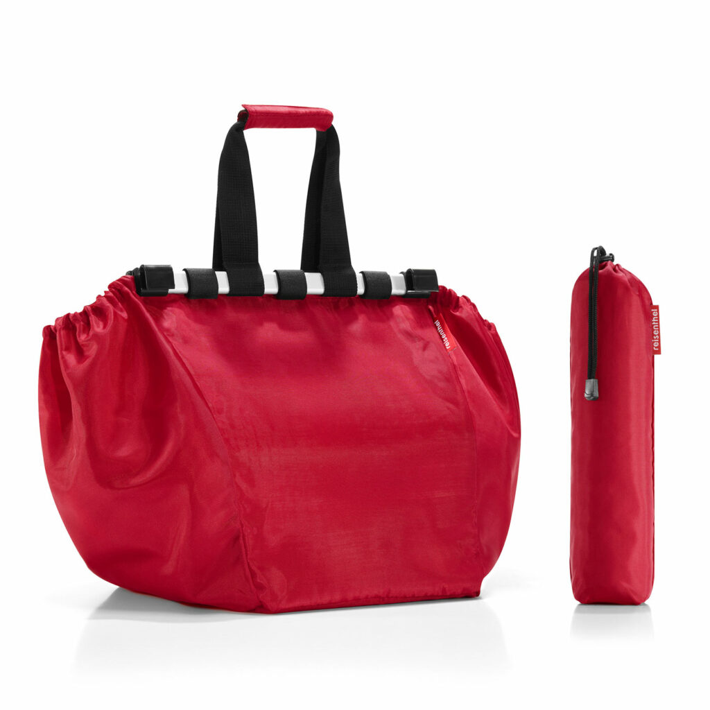 Taška do vozíku Reisenthel Easyshoppingbag red | 30 l | červená | Red | 32,5x51xV.38 cm | Reisenthel | v ruce