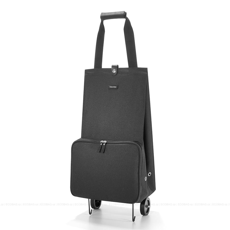 Nákupní vozík Reisenthel Foldable trolley black | 30 l | černá | Black | 29x27xV.66 cm | Reisenthel | v ruce