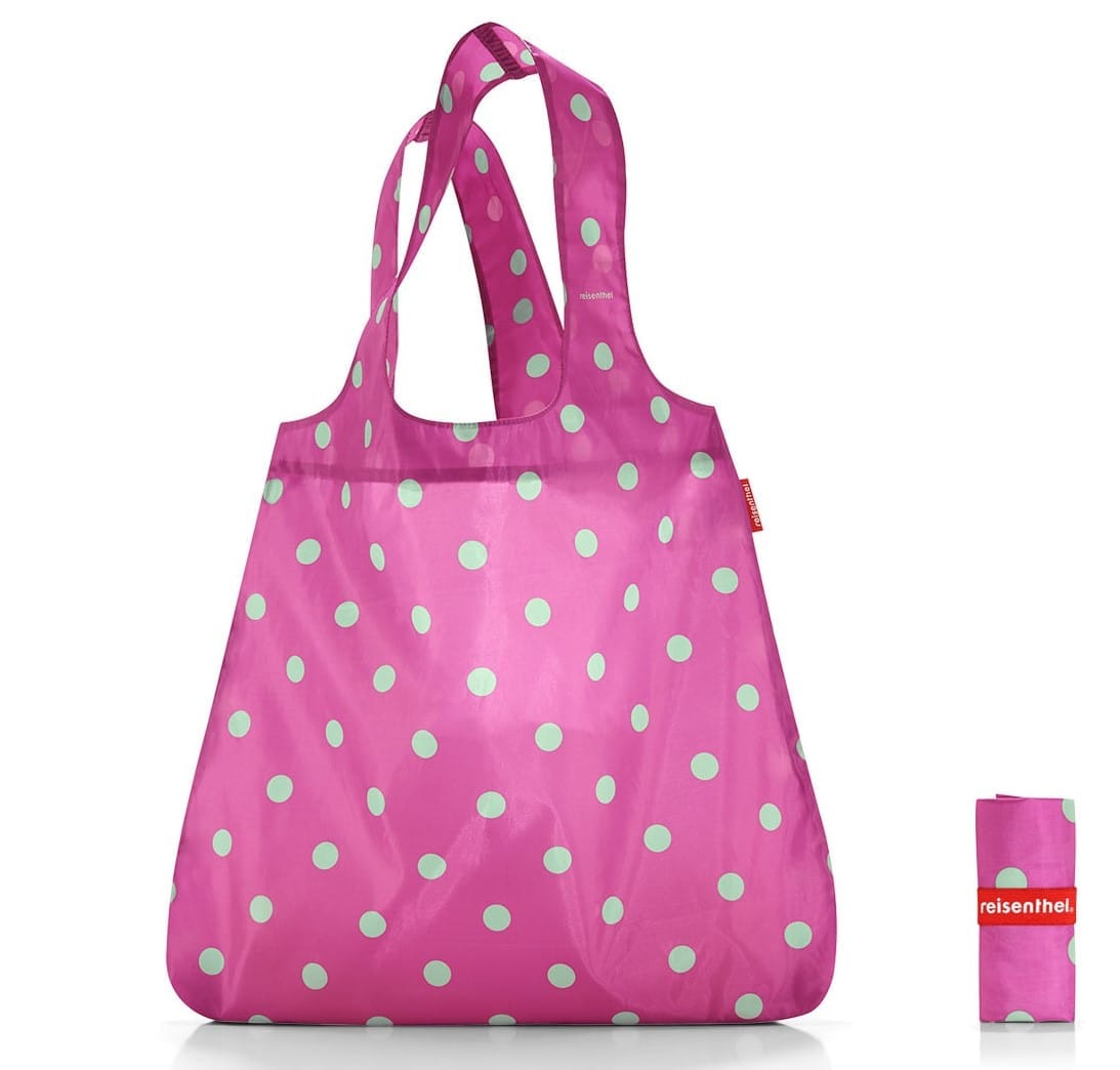 Posters valuta B olie Nákupní taška Reisenthel Mini maxi shopper magenta dots - Ecobag