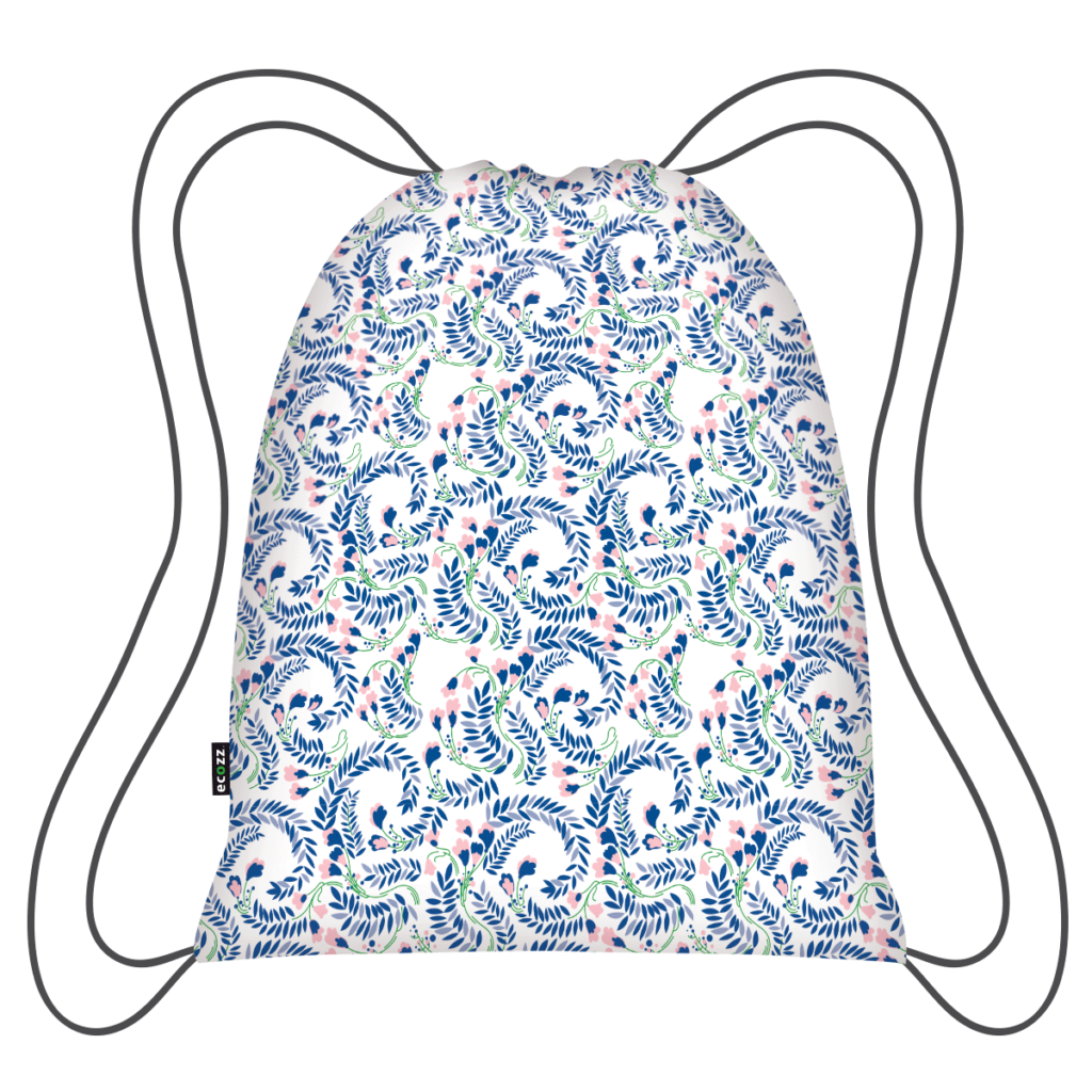 Pytlík Ecozz Eco Backpack short spring | 15 l | vícebarevná | | 47 x 37 cm | Ecozz | v ruce, na zádech