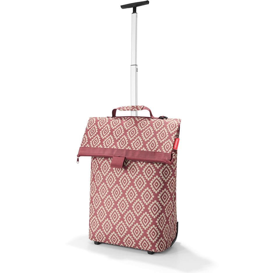 Nákupní vozík Reisenthel Trolley M diamonds rouge | 43 l | červená | Diamonds rouge | 43x21xV.53 cm | Reisenthel | v ruce