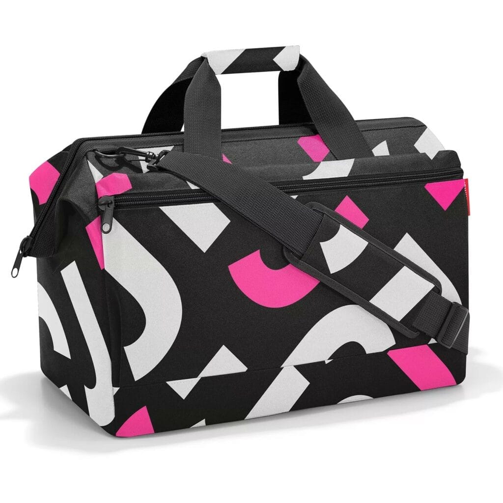 Cestovní taška Reisenthel Allrounder L pocket signature bold pink Ecobag