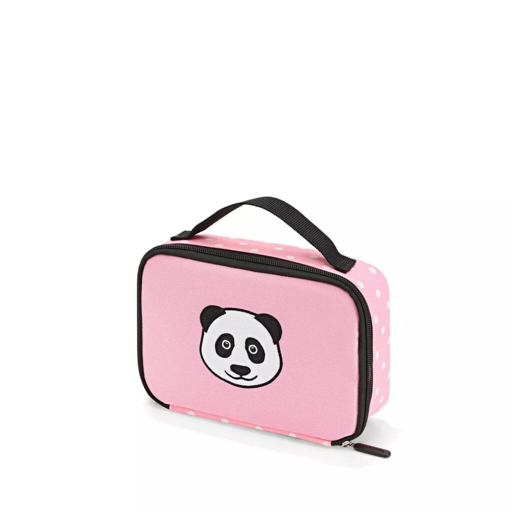 Termobox Reisenthel thermocase kids panda dots pink | 1,5 l | růžová | Panda dots pink | 20x6,5xV.14 cm | Reisenthel | v ruce