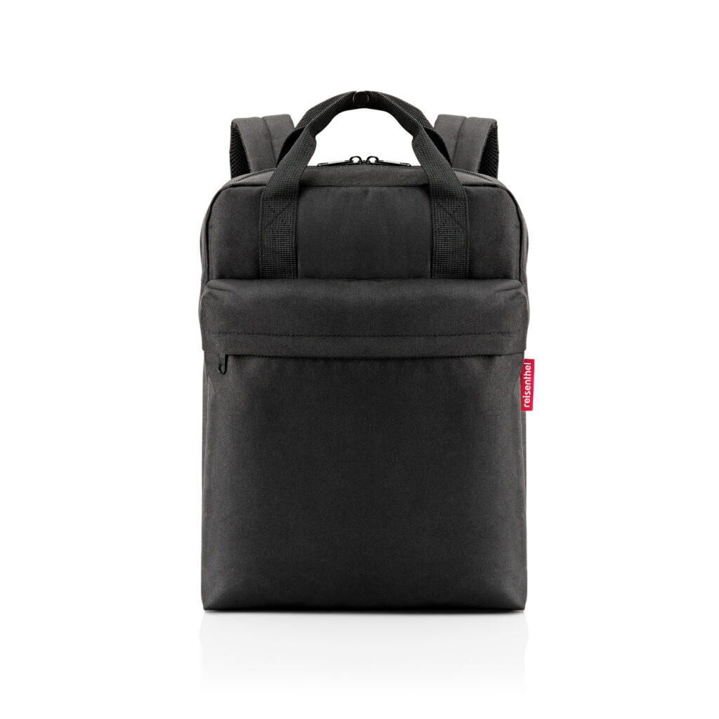 Batoh Reisenthel Allday backpack M black | 15 l | černá | Black | 39 x 30 x 13 cm | Reisenthel | přes rameno v ruce, na zádech