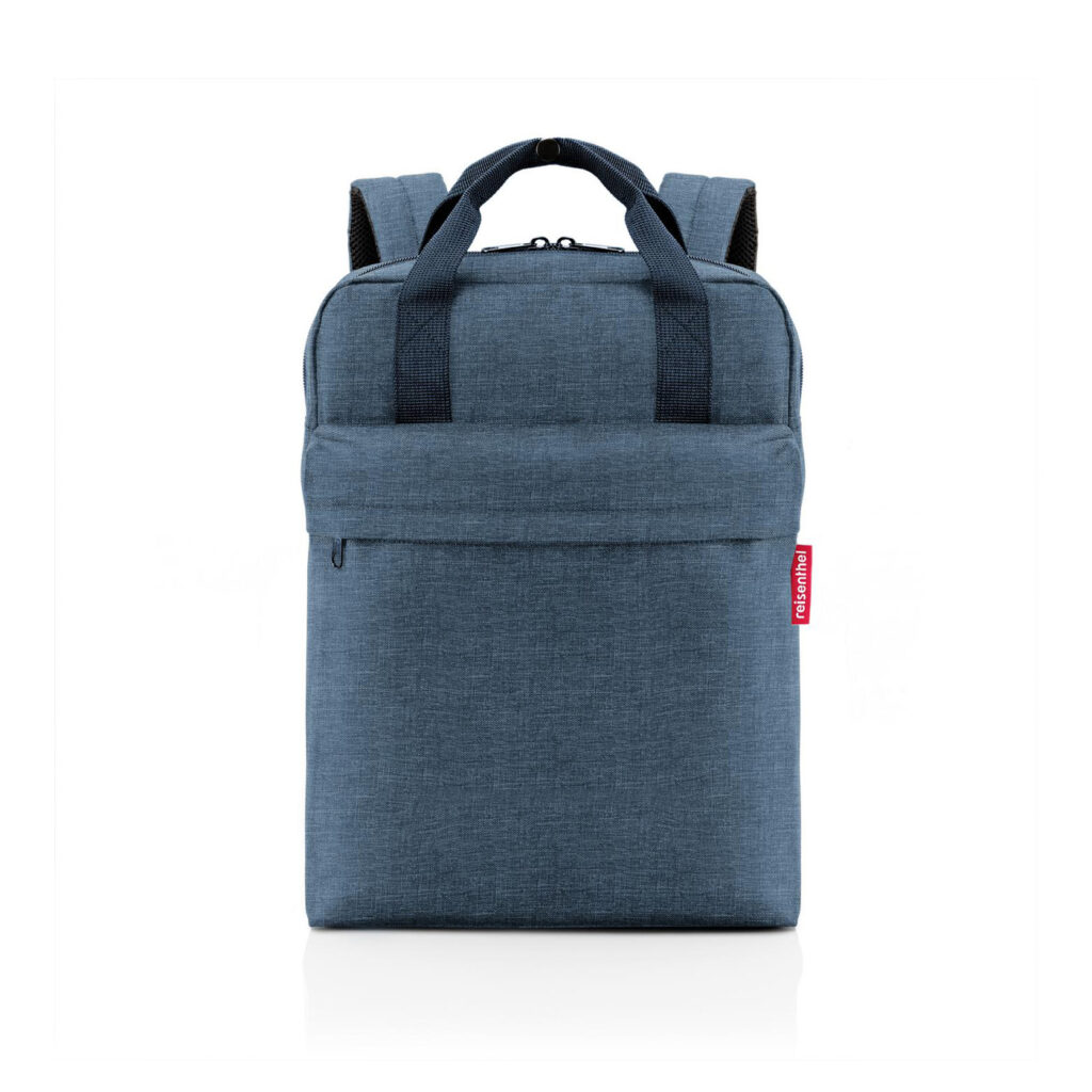 Batoh Reisenthel Allday backpack M twist blue | 15 l | modrá | Twist blue | 39 x 30 x 13 cm | Reisenthel | přes rameno v ruce, na zádech
