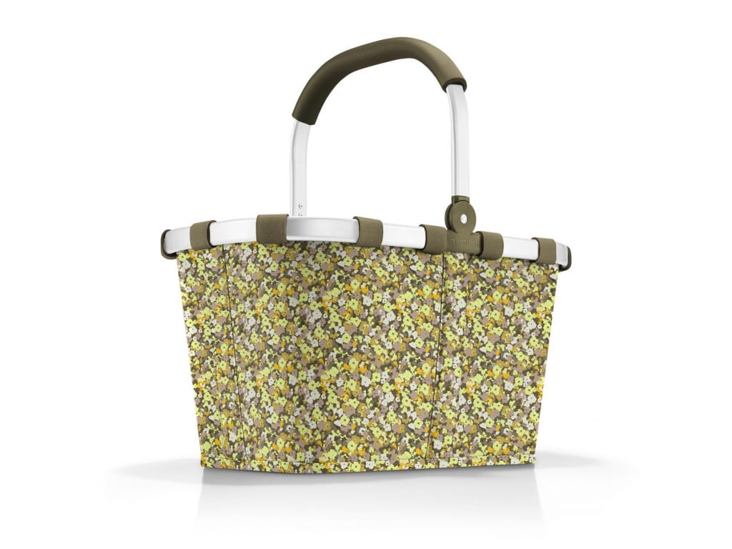 Nákupní košík Reisenthel Carrybag viola yellow | 22 l | vícebarevná | Viola yellow | 48x28xV.29 cm | Reisenthel | v ruce