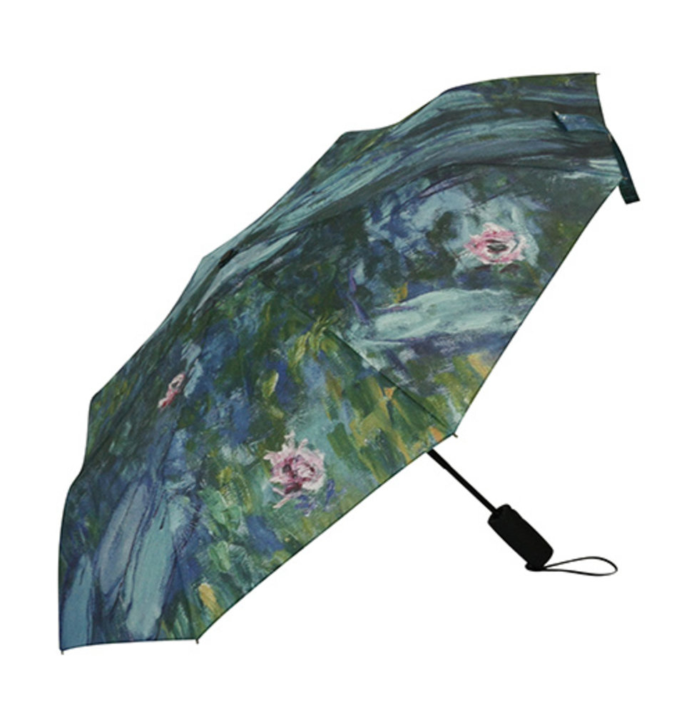 Skládací deštník Ecozz Waterlillies | | modrá | | průměr 95 cm x délka 58 cm složený 29 cm | Ecozz |