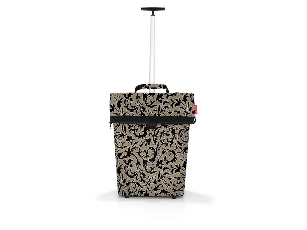 Nákupní vozík Reisenthel Trolley M baroque marble | 43 l | hnědá | Baroque marble | 43x21xV.53 cm | Reisenthel | v ruce