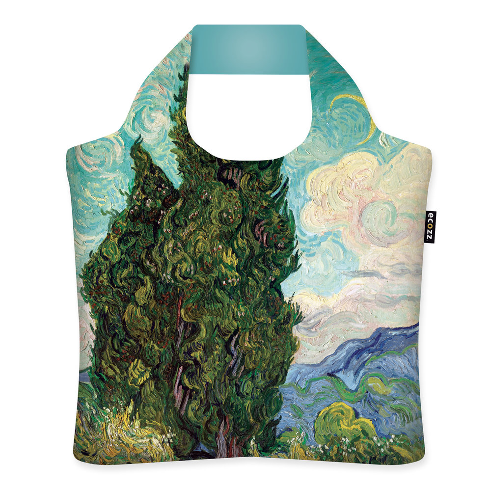 Nákupní taška Ecozz Cypresses | | vícebarevná | | 46 x 41 cm | Ecozz | v ruce, přes rameno