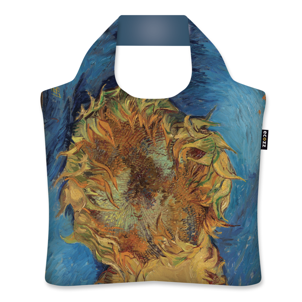 Nákupní taška Ecozz Sunflowers 1887 | | vícebarevná | | 46 x 41 cm | Ecozz | v ruce, přes rameno