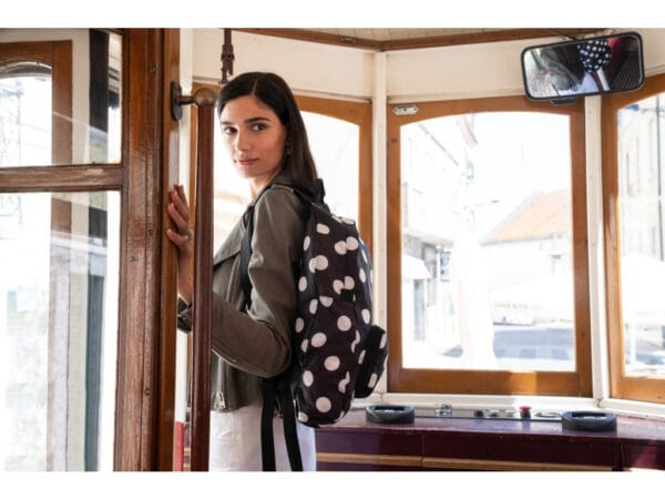 Batoh Reisenthel Mini maxi rucksack dots white - Image 3