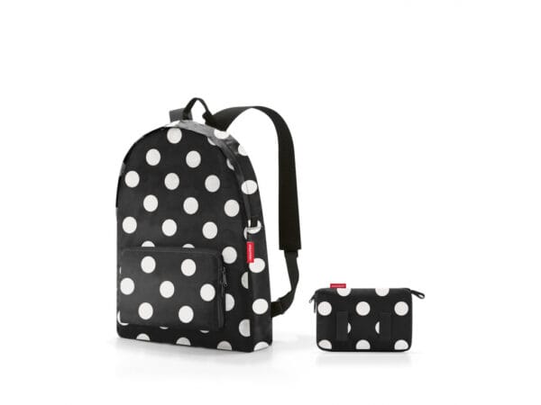Batoh Reisenthel Mini maxi rucksack dots white