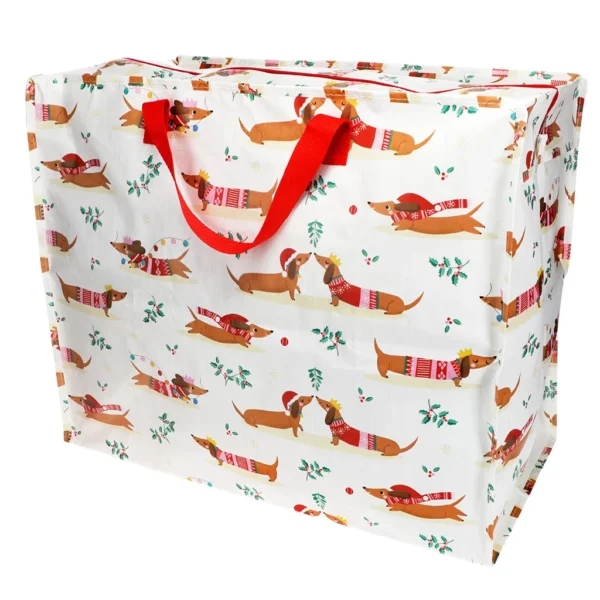 Velká taška Rex London Festive Sausage Dog