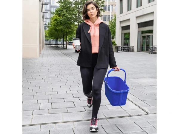 Nákupní košík Reisenthel Carrybag frame mesh royal blue - Obrázek 10
