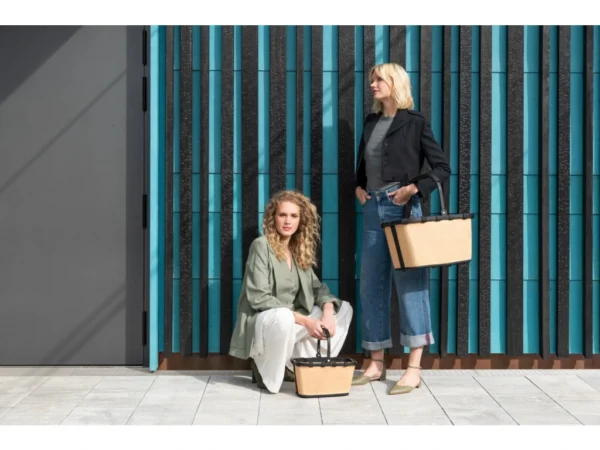 Nákupní košík Reisenthel Carrybag frame raffia black - Obrázek 11