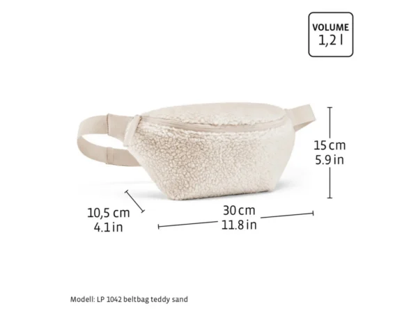 Taška na opasek Reisenthel Beltbag teddy sand - Obrázek 5