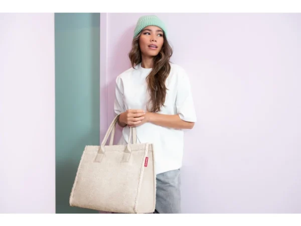 Stylová kabelka Reisenthel daily shopper teddy sand - Obrázek 2