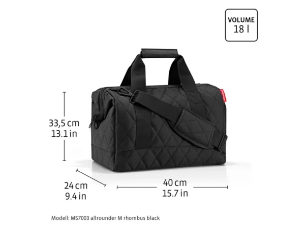 Cestovní taška Reisenthel Allrounder M twist maroon - Obrázek 6