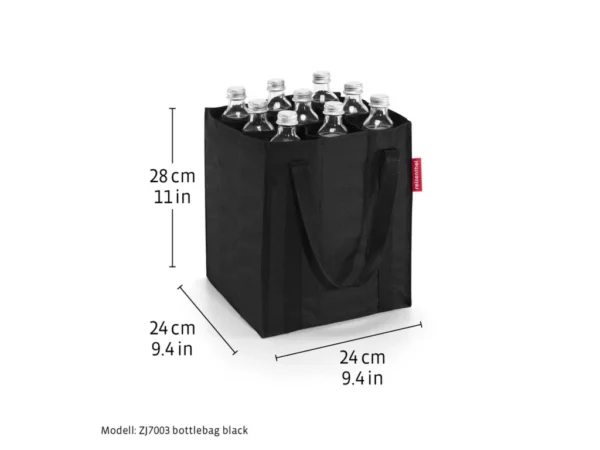 Taška na láhve Reisenthel Bottlebag twist maroon - Obrázek 5