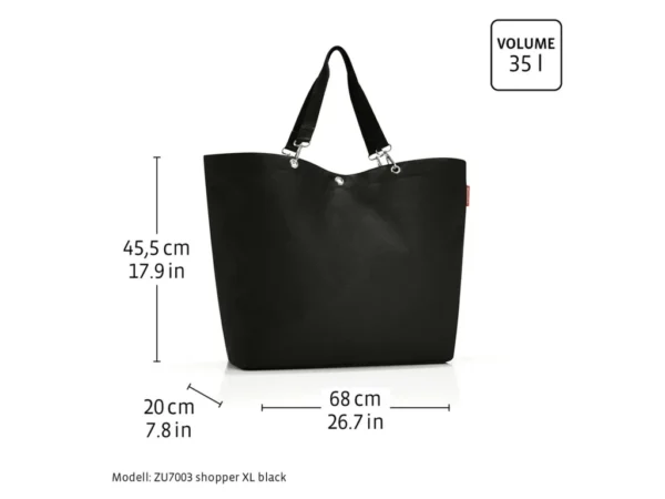 Taška Reisenthel Shopper XL twist maroon - Obrázek 7