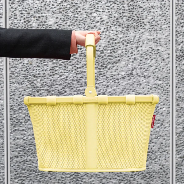 Nákupní košík Reisenthel Carrybag frame mesh lemon - Obrázek 9
