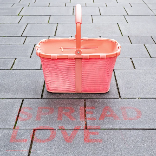 Nákupní košík Reisenthel Carrybag frame mesh coral - Obrázek 7