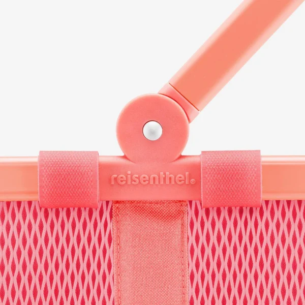 Nákupní košík Reisenthel Carrybag frame mesh coral - Obrázek 6