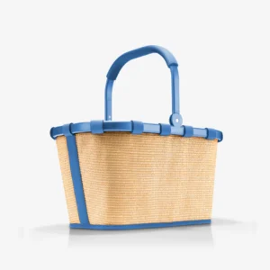 Nákupní košík Reisenthel Carrybag frame raffia blue