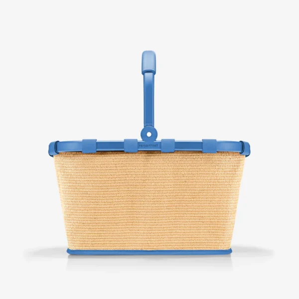 Nákupní košík Reisenthel Carrybag frame raffia blue - Obrázek 3