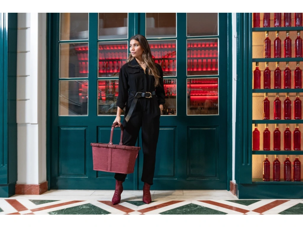 Nákupní košík Reisenthel Carrybag twist maroon - Obrázek 11