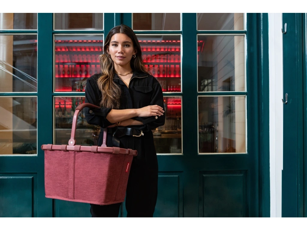 Nákupní košík Reisenthel Carrybag twist maroon - Obrázek 2
