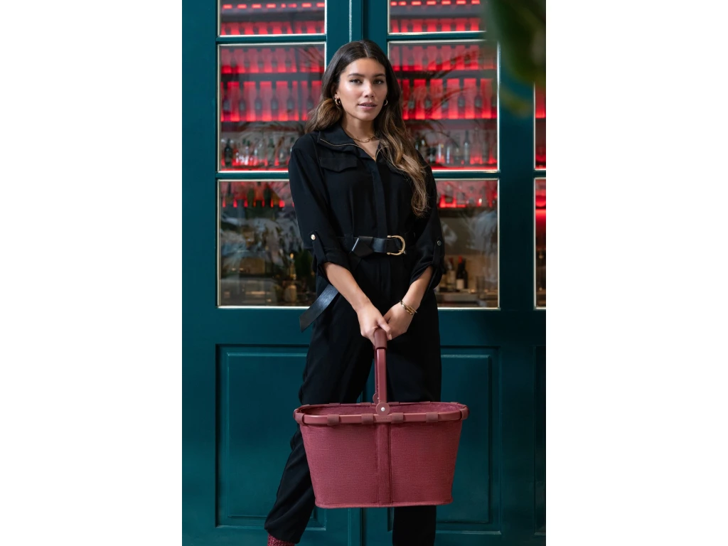 Nákupní košík Reisenthel Carrybag twist maroon - Obrázek 10